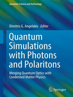 cover image of Quantum Simulations with Photons and Polaritons